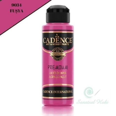 Cadence Premium Akrilik Boya 9034 Fuşya 120 Ml