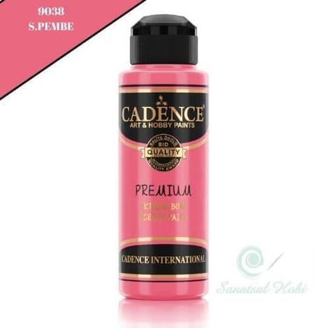 Cadence Premium Akrilik Boya 9038 S. Pembe 120 Ml