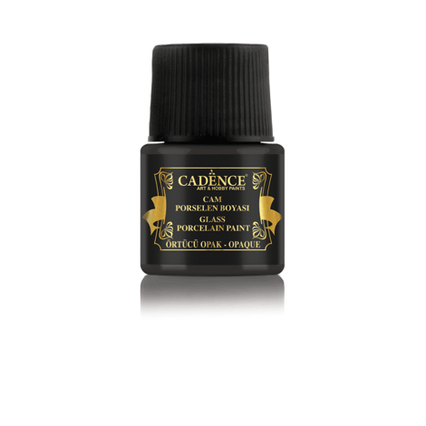 Cam Boya Opak 002 Siyah 45Ml