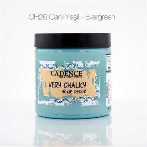 CH26 Canlı Yeşil Very Chalky Mobilya Boyası 500 ML