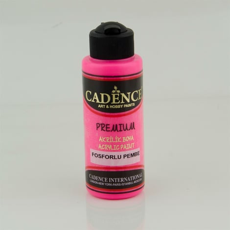 Fosforlu Pembe Premium Akrilik Boya 120 ML