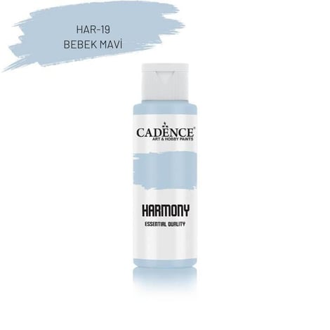 Harmony Akrilik Boya HAR-019 Bebek Mavi 59Ml