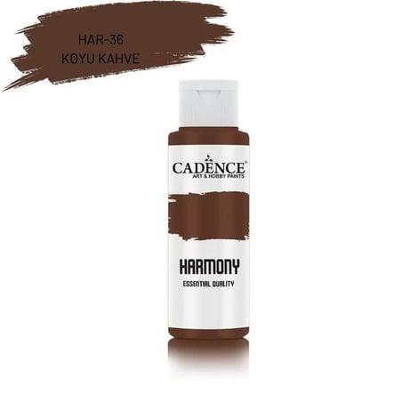 Harmony Akrilik Boya HAR-036 Koyu Kahve 59Ml
