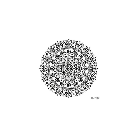 HD109 Damask Home Dekor Stencil
