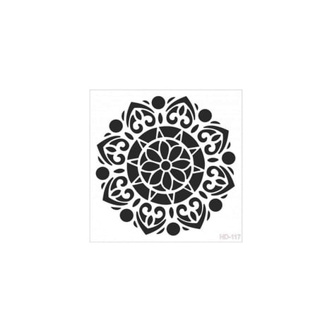 HD117 Home Dekor Stencil