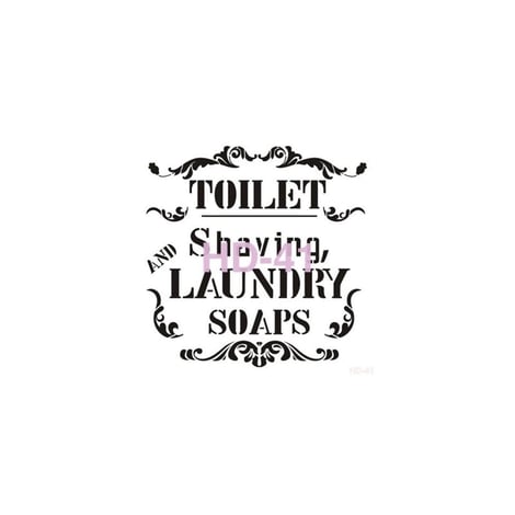 Home Decor Stencil Hd41 45x45