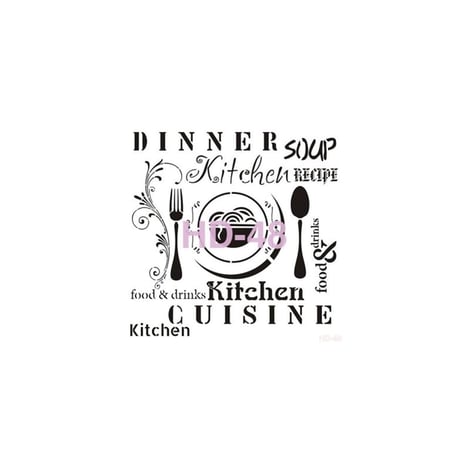Home Decor Stencil HD48 45x45