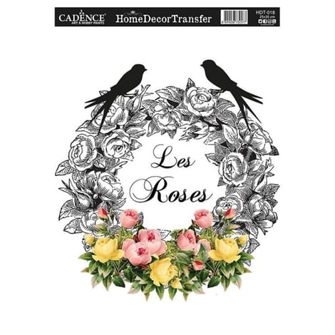 HDT-18 Home Decor Transfer 25x25