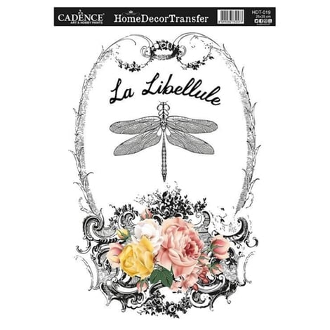 HDT-19 Home Dekor Transfer 25x25