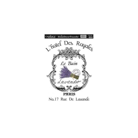 HDT-21 Home Dekor Transfer 25x25
