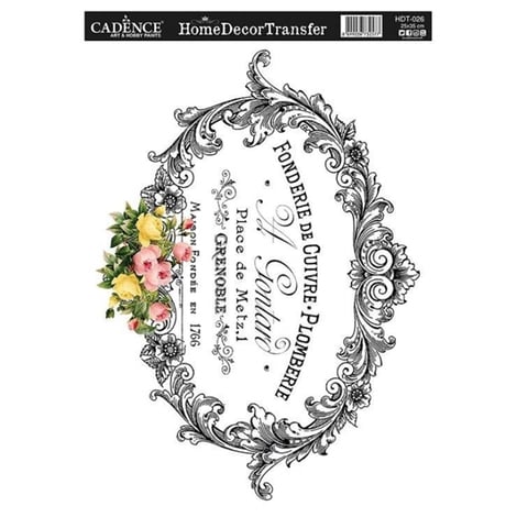 HDT-26 Home Decor Transfer 25x25