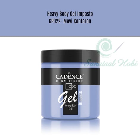 HEAVY BODY GEL IMPASTO GP-022 MAVİ KANTARON 250ML