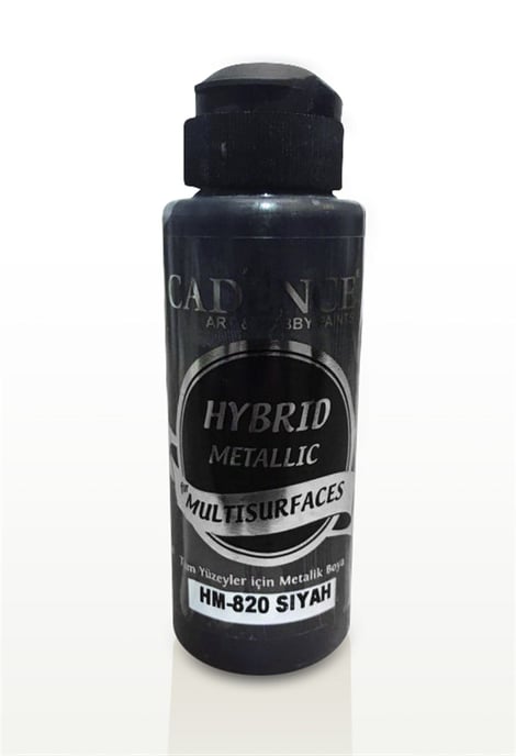 HM820 Siyah Metalik Multisurface 120 ML