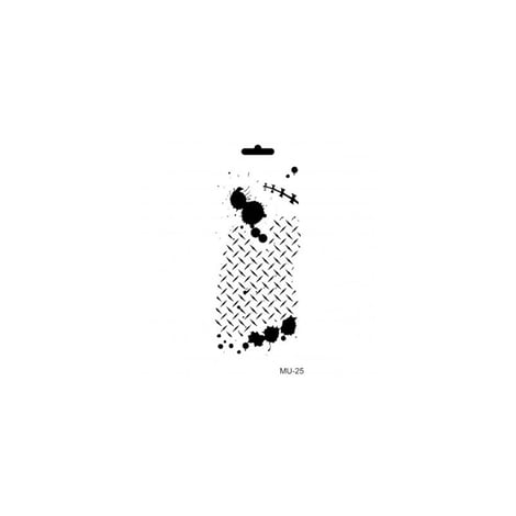 MU25 Mix Media Stencil