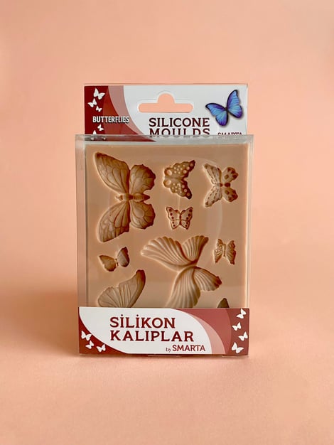 Smarta™ Silikon Kalıp - Kelebekler
