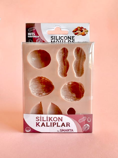 Smarta™ Silikon Kalıp -Kuruyemişler