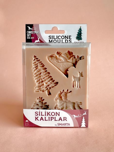 Smarta™ Silikon Kalıp -Noel Seti