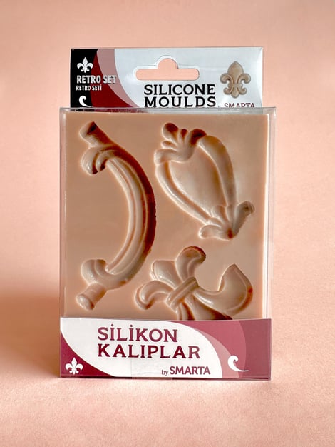 Smarta™ Silikon Kalıp -Retro Seti
