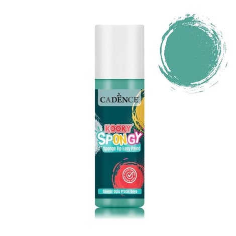 Spongy Sünger Uçlu Pratik Boya SPN-08 Yeşil 100ml