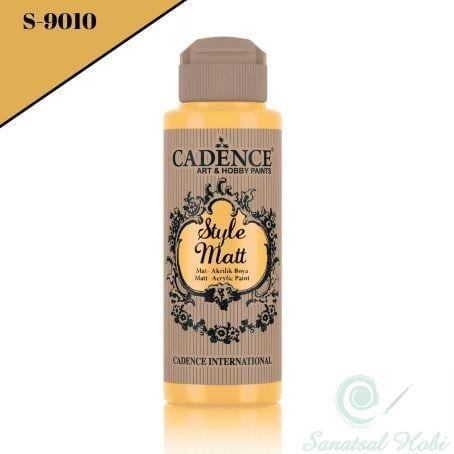 Style Mat Akrilik Boya S-9010 Ayçiçeği 120ml