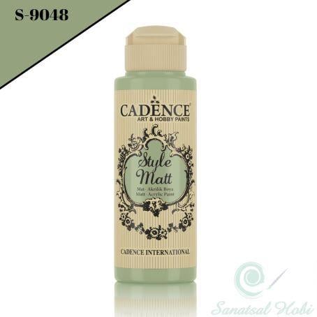 Style Mat Akrilik Boya S-9048 Mimoza Yeşili 120ml