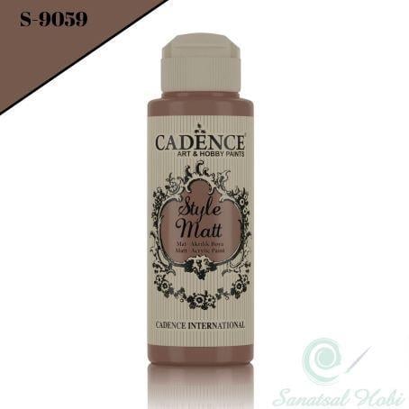 Style Mat Akrilik Boya S-9059 Esmer Kahve 120ml