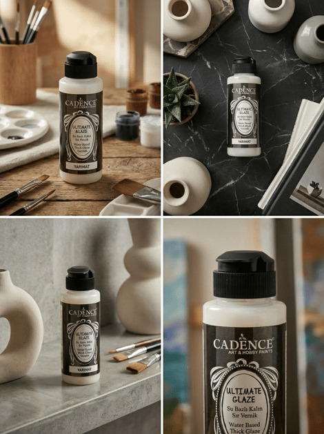 Ultimate Glaze Kalın Sır Vernik Yarı Mat 120 ML
