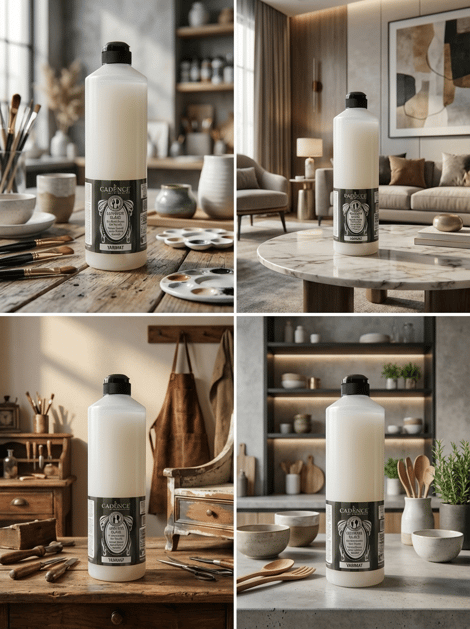 Ultimate Glaze Kalın Sır Vernik Yarı Mat 750 ML