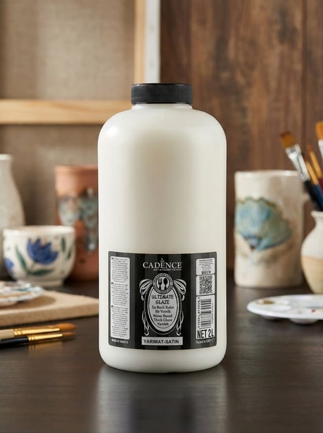 Ultimate Glaze Kalın Sır Vernik Yarı Mat 2 LİTRE