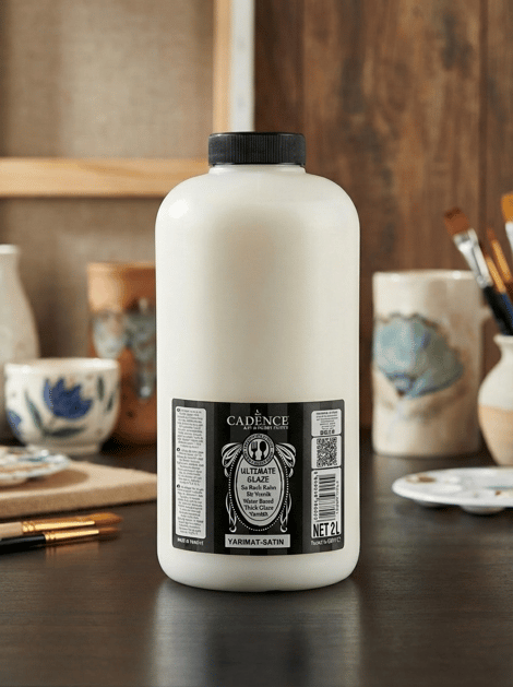 Ultimate Glaze Kalın Sır Vernik Yarı Mat 2 LİTRE