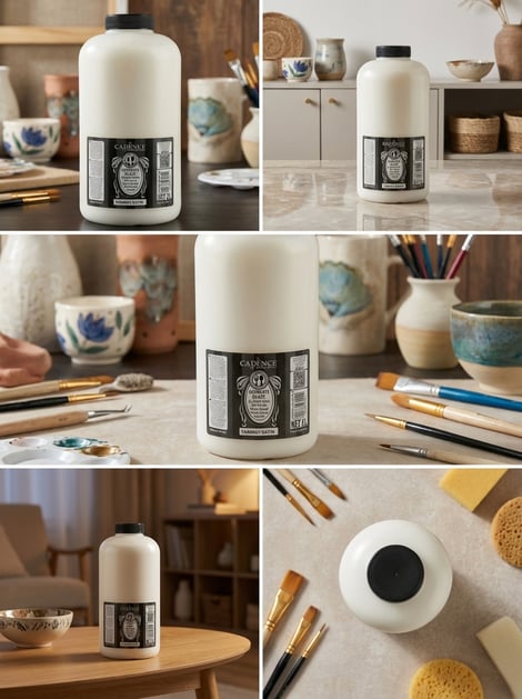 Ultimate Glaze Kalın Sır Vernik Yarı Mat 2 LİTRE