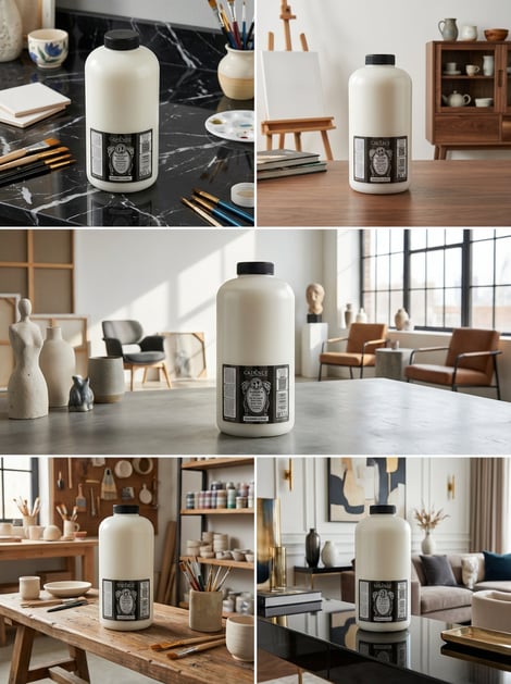 Ultimate Glaze Kalın Sır Vernik Yarı Mat 2 LİTRE