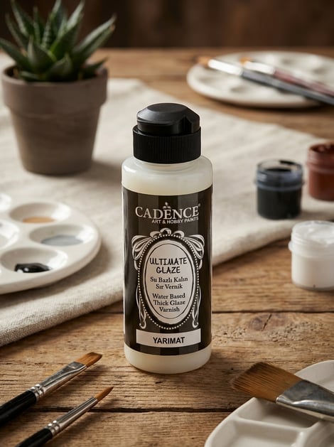 Ultimate Glaze Kalın Sır Vernik Yarı Mat 120 ML