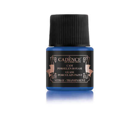 Vitray Boya 08 Mavi 45ML - Cadence - Ataşehir Toptan & Perakende Satış | Sanatsalhobi.com.tr