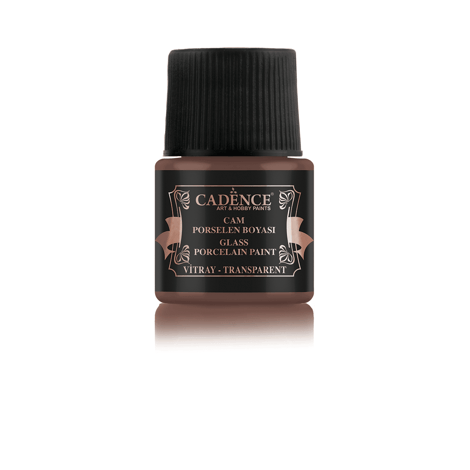 Vitray Boya 15 Kahverengi 45ML - Cadence - Ataşehir Toptan & Perakende Satış | Sanatsalhobi.com.tr