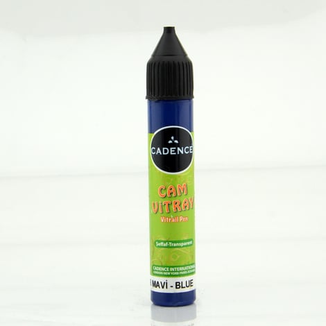 Vitray Kalem Boya 08 Mavi 25Ml
