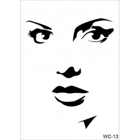 WC13 Woman Collection Cadence A4 Stencil