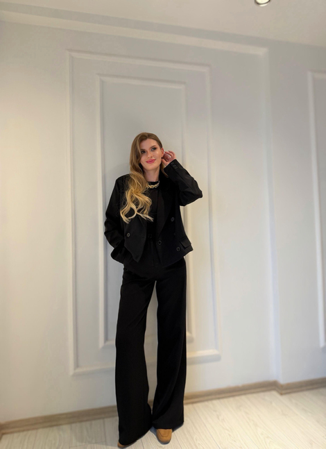 TAKIMValerio Blazer Ceket Takım - Siyah