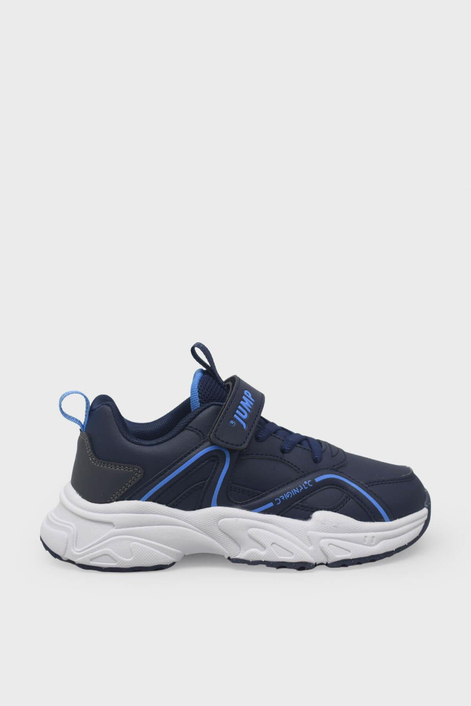 Jump Unisex Çocuk Cırtlı Spor Ayakkabı Lacivert JM29603