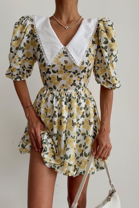 Daisy Elbise Sarı