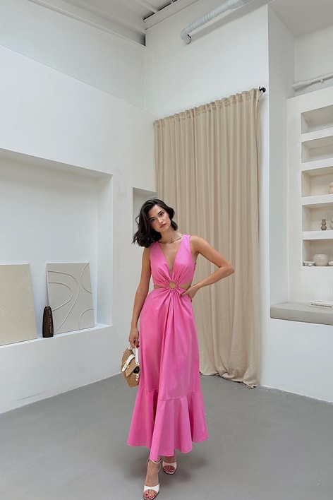 Stella Elbise Pembe