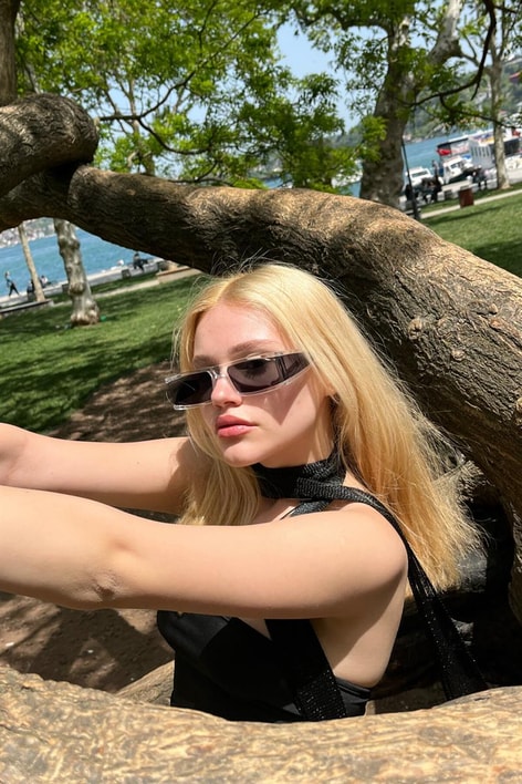 Dımpıl Gözlük Şeffaf Siyah