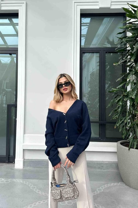 Alisa Hırka Lacivert