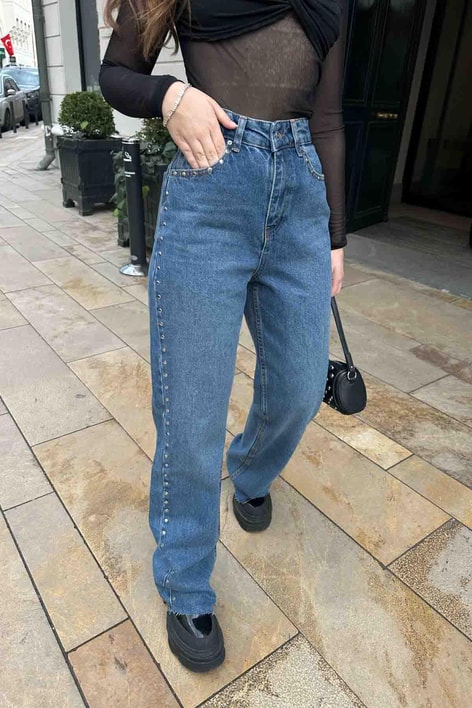 Staple Jean Koyu Mavi