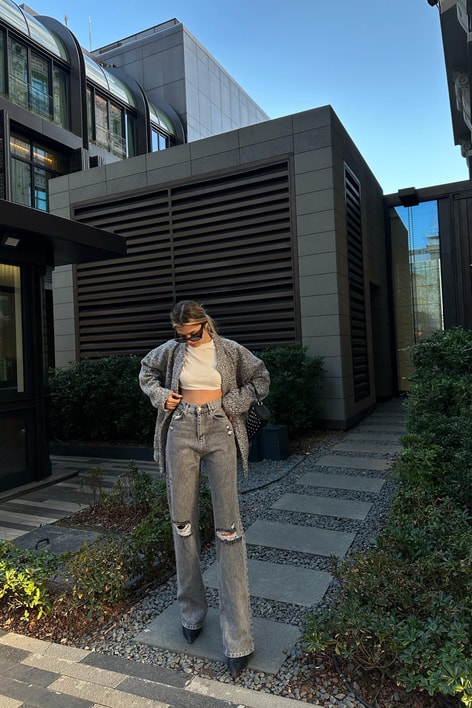 Yırtık Füme PalazzoJean Füme