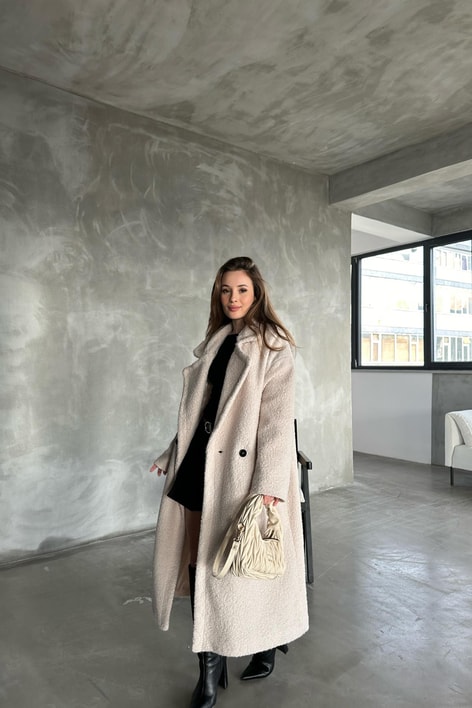 Buklet Maxi Kaban Bej