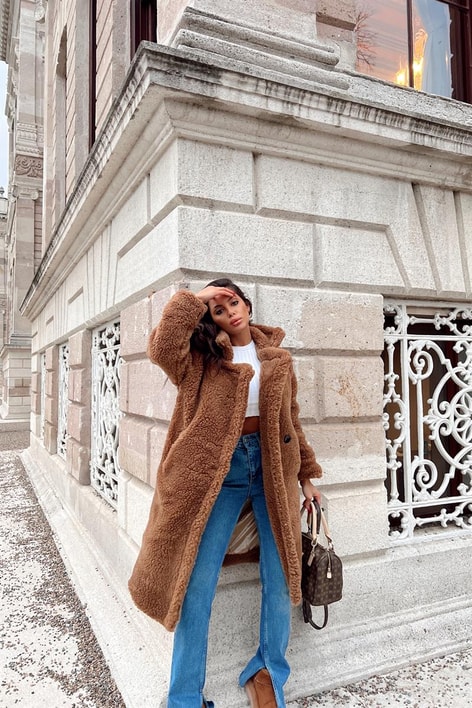 Yumoş Teddy Kaban Kahve