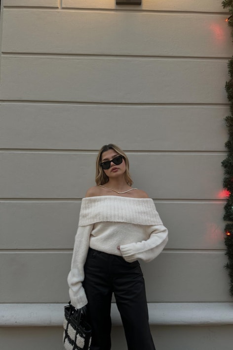 Madonna Yaka Triko Kazak Ekru