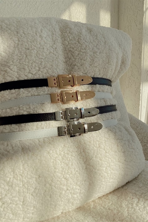 Elastik Jennifer Kemer Beyaz