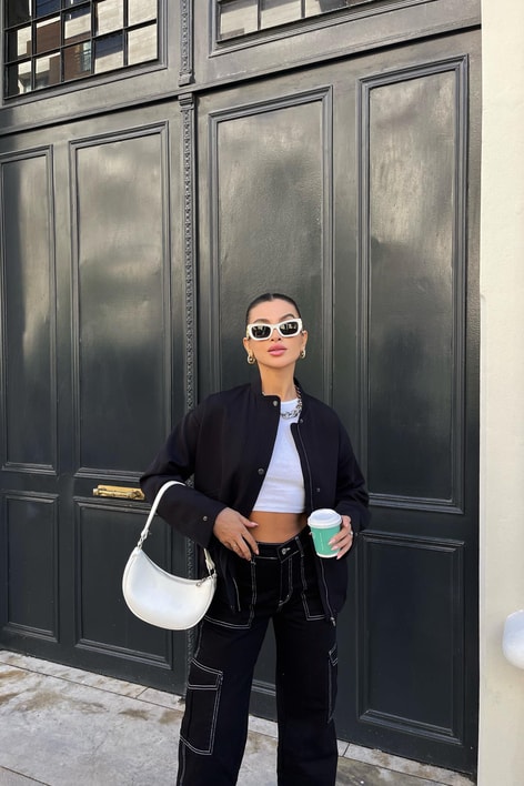 Çıtçıt Casual Bomber Mont Siyah